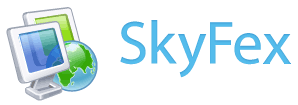 Логотип веб-сервиса SkyFex